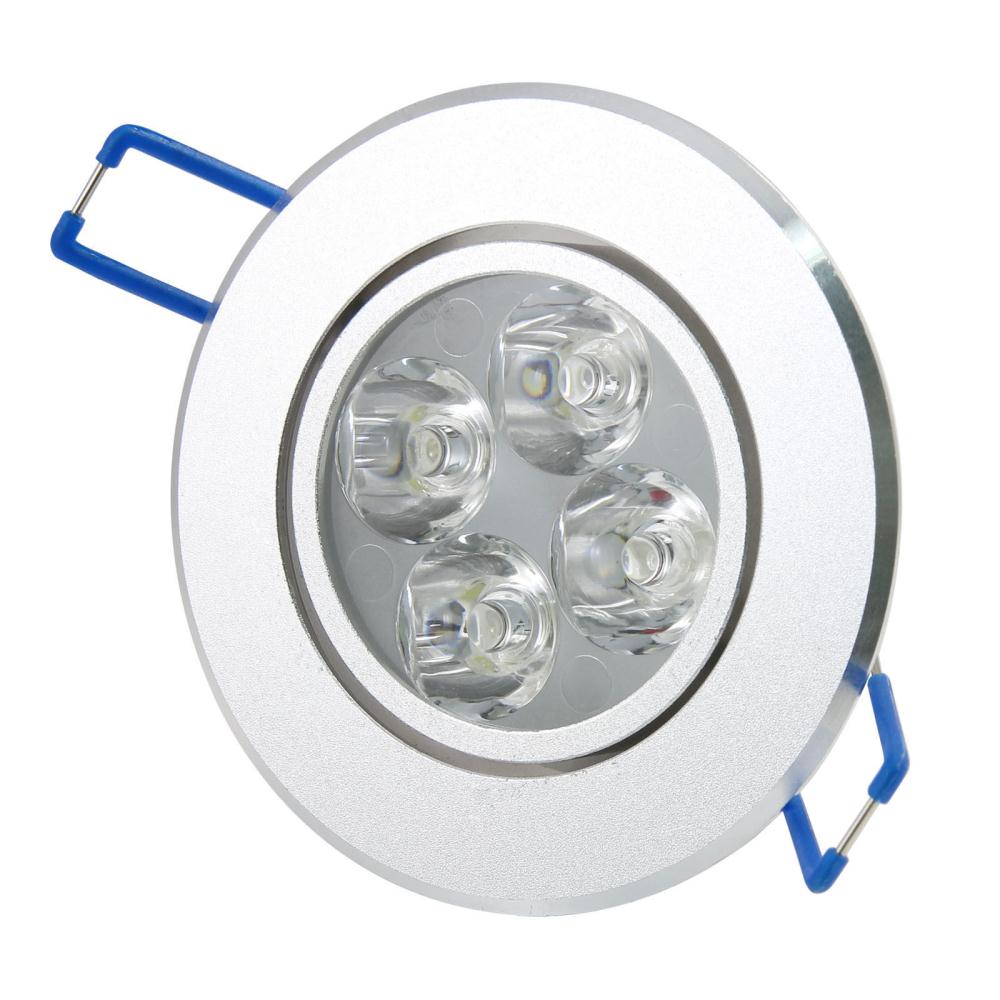 Pack of 10 Pocketman 110/220V 9W LED Ceiling Light Downlight,with LED Driver,Warm White Spotlight Lamp Recessed Lighting Fixture