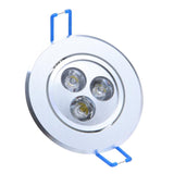 Pack of 10 Pocketman 110/220V 9W LED Ceiling Light Downlight,with LED Driver,Warm White Spotlight Lamp Recessed Lighting Fixture