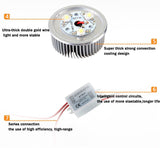 Pack of 10 Pocketman 110/220V 9W LED Ceiling Light Downlight,with LED Driver,Warm White Spotlight Lamp Recessed Lighting Fixture