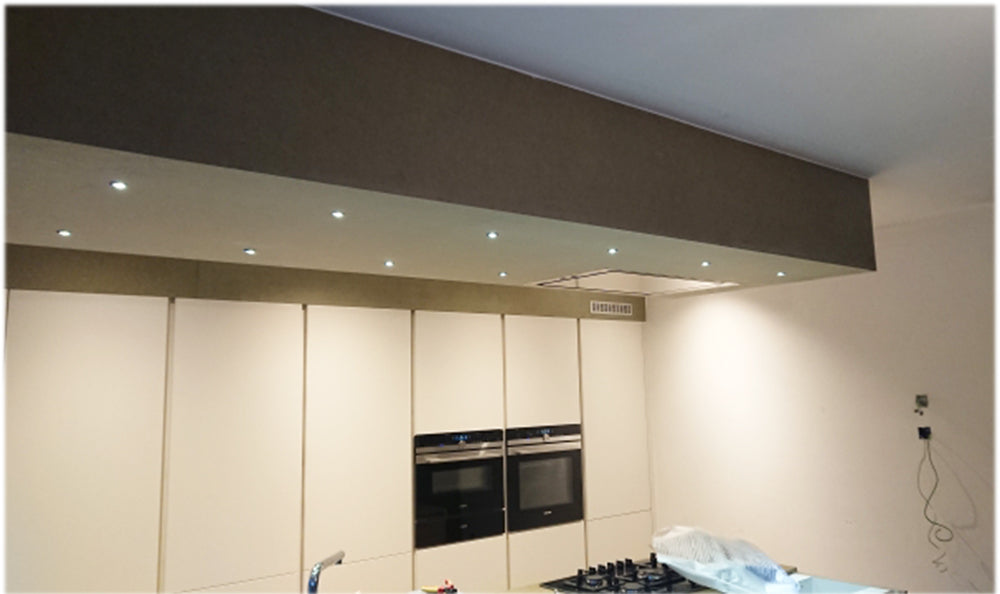 Mini Downlights Kit Series Connection Single Thumb Sizes Light 0-10V Dimmable for Dining Hall Kitchen