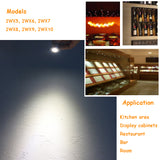 Mini Downlights Kit Series Connection Single Thumb Sizes Light 0-10V Dimmable for Dining Hall Kitchen