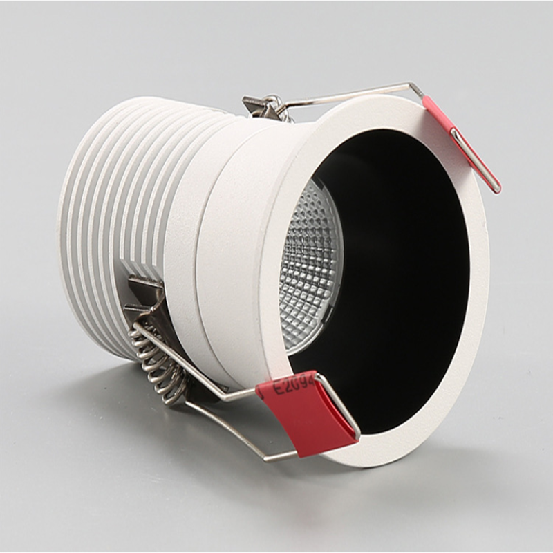 Circular Anti Glare Dimmable LED Downlights 5W 10W Ceiling Spot Lights Warm Cold White Background Lamps Indoor Light