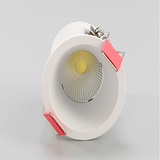 Circular Anti Glare Dimmable LED Downlights 5W 10W Ceiling Spot Lights Warm Cold White Background Lamps Indoor Light