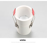 Circular Anti Glare Dimmable LED Downlights 5W 10W Ceiling Spot Lights Warm Cold White Background Lamps Indoor Light