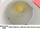 Circular Anti Glare Dimmable LED Downlights 5W 10W Ceiling Spot Lights Warm Cold White Background Lamps Indoor Light