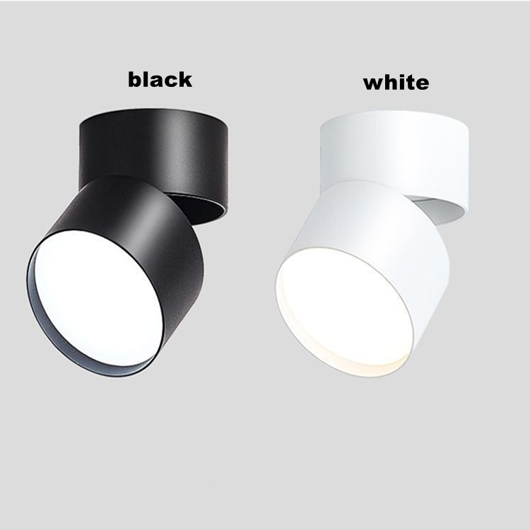 LED Downlight 20W 15W 10W Style Anti-glare Dimmable Surface Mounted Rotating Epistar Spot Light Ceiling Lamp