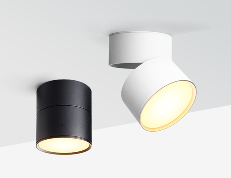 LED Downlight 20W 15W 10W Style Anti-glare Dimmable Surface Mounted Rotating Epistar Spot Light Ceiling Lamp