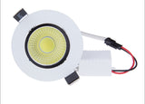 New dimmable Recessed led downlight cob 6W 9W 12W 15W LED Spot light led ceiling lamp AC85-265V
