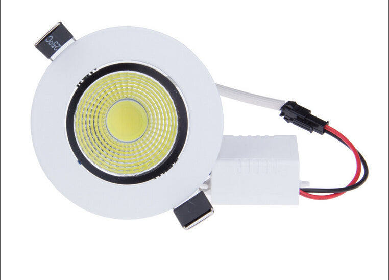 New dimmable Recessed led downlight cob 6W 9W 12W 15W LED Spot light led ceiling lamp AC85-265V