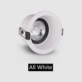 Recessed Dimmable LED Ceiling Downlight 5W 7W 10W COB Anti-glare Spotlights Indoor Ceiling Light for Living Room Aisle Corridor