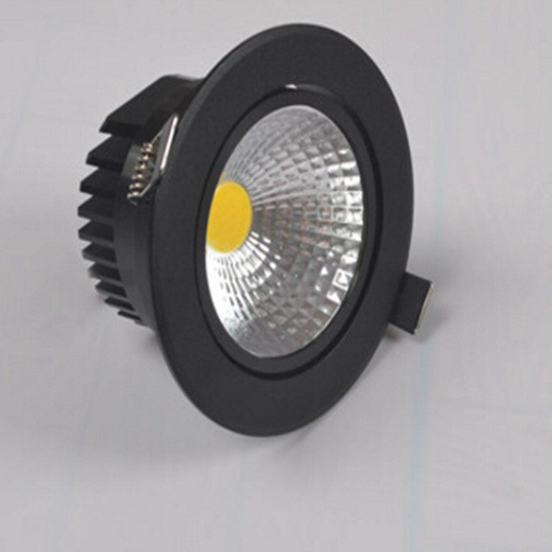 Led Recessed Downlight Led Cabinet Lighting COB 10W Adjustable Dimmable Warm Cold White AC 85-265V