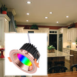 LED Downlight 10W Thick aluminum Recessed LED Spot Lighting Bedroom Kitchen led down light lamp Indoor Smart WIFI Downlight