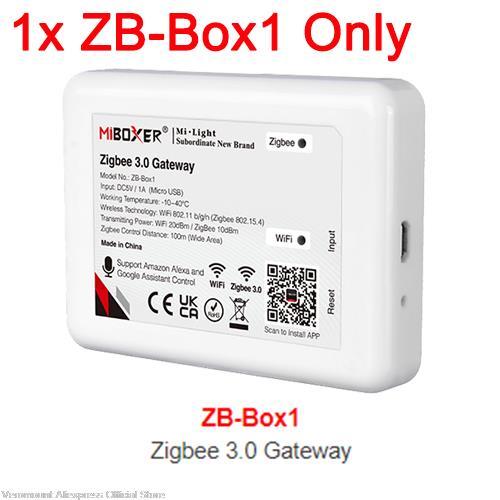 MiBoxer Zigbee 3.0 6W FUT068Z 12W FUT066Z RGB+CCT LED Downlight AC110 220V Ceiling Light Zigbee 3.0 Remote/APP/Voice Control