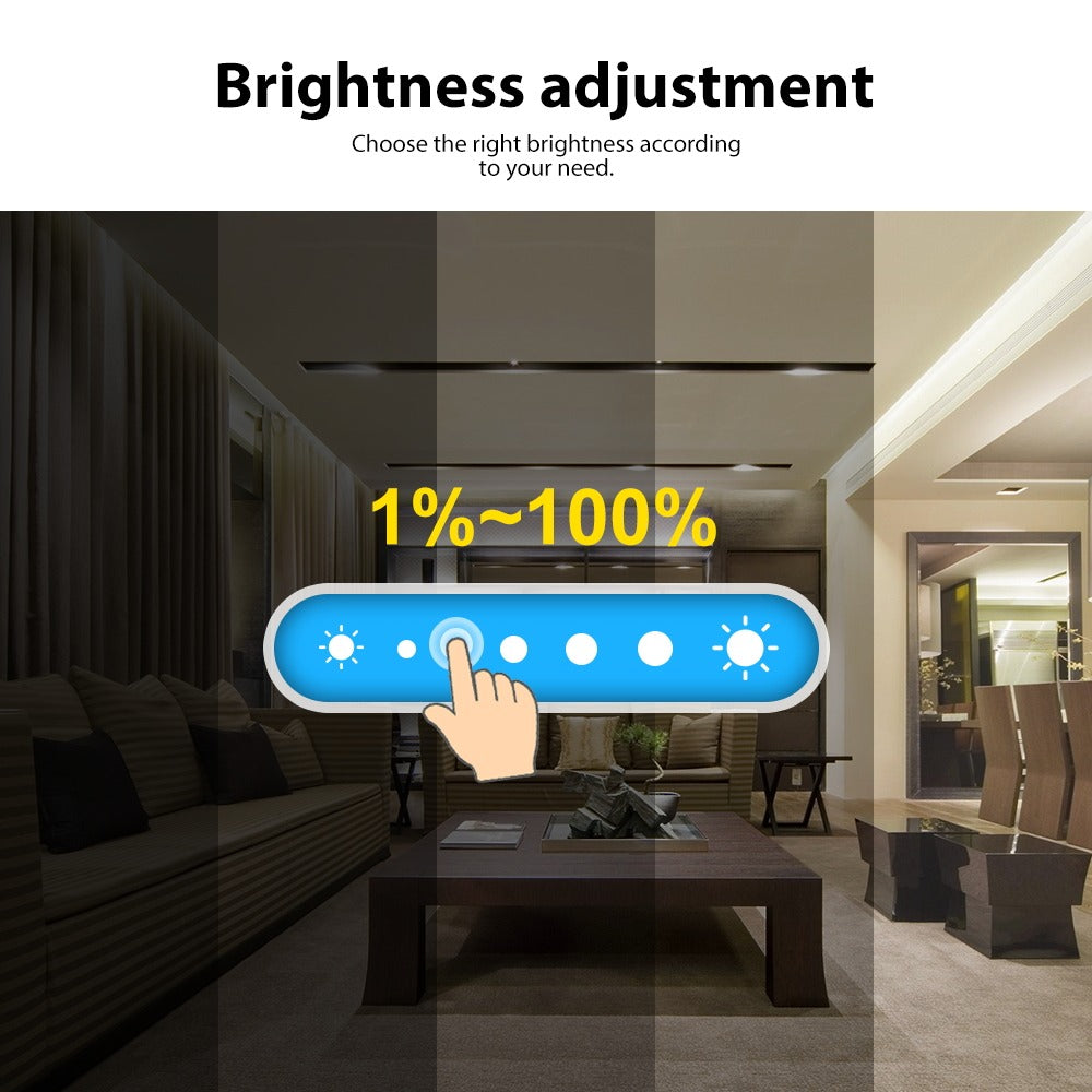 Zigbee Smart IP44 LED Recessed Downlight 6W 9W 12W For Bedroom Living Room Kitchen Corridor LED Ceiling Spot Light