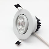 Dimmable Led downlight light COB Ceiling Spot Light 3w 5w 7w 12w AC110V/220V AV85-265V ceiling recessed Lights Indoor Light