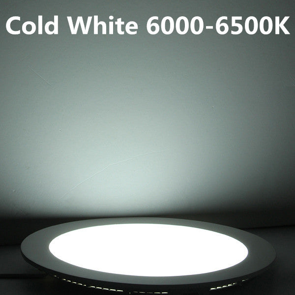 Ultra-thin 3W 4W 6W 9W 12W 15W 25W LED downlight Round LED panel light for bedroom luminaire Ceiling Recessed
