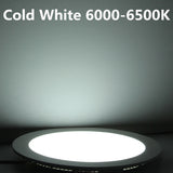 Ultra-thin 3W 4W 6W 9W 12W 15W 25W LED downlight Round LED panel light for bedroom luminaire Ceiling Recessed
