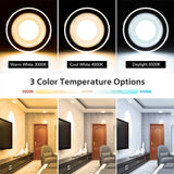LED Downlight 5W LED Lamp 220V Spotlight Recessed Round Panel Light 3 Colors Changeable Indoor Lighting Down light