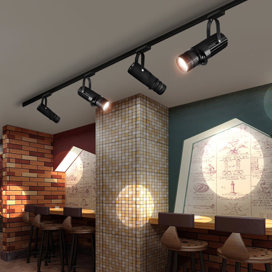 Adjustable Focus COB Led Downlight Surface Mounted 15W 20W LED Ceiling Spotlight For Background Bar Restaurant Museum Decor