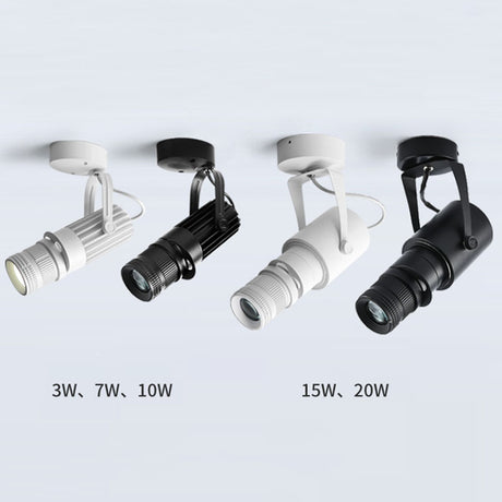 Adjustable Focus COB Led Downlight Surface Mounted 15W 20W LED Ceiling Spotlight For Background Bar Restaurant Museum Decor