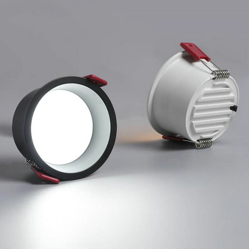 LED Recessed Downlight SMD 2835 3W 5W 7W 9W 10W AC220V LED Ceiling Spotlight Bedroom Indoor Lighting