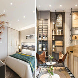 LED Recessed Downlight SMD 2835 3W 5W 7W 9W 10W AC220V LED Ceiling Spotlight Bedroom Indoor Lighting