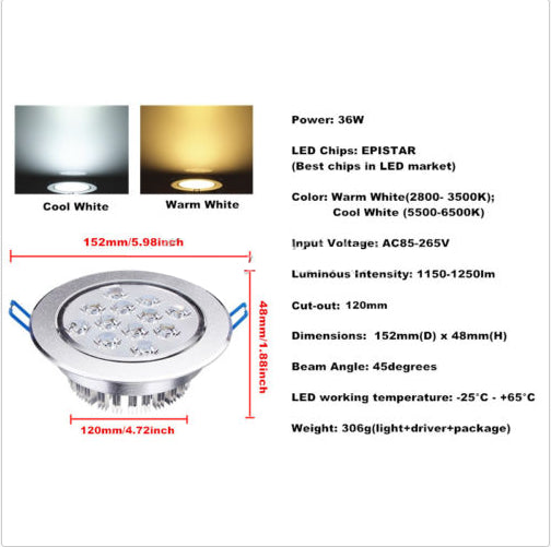 Recessed downlight spot rotary 7X3W 85-265V LED lamp Spotlight For Background Bar Restaurant home Decor
