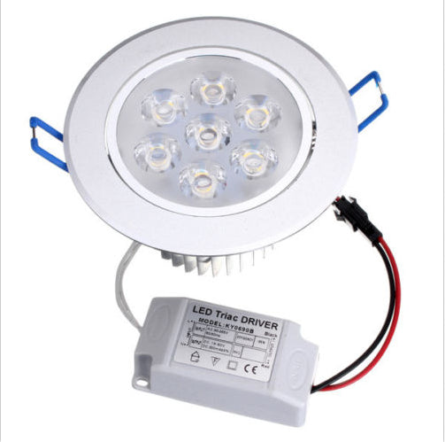 Recessed downlight spot rotary 7X3W 85-265V LED lamp Spotlight For Background Bar Restaurant home Decor