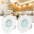 LED Downlight White Ceiling 3w AC 220V Led Downlight 2pcs Cold Warm White Led Light For Bedroom