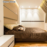 LED Downlight White Ceiling 3w AC 220V Led Downlight 2pcs Cold Warm White Led Light For Bedroom
