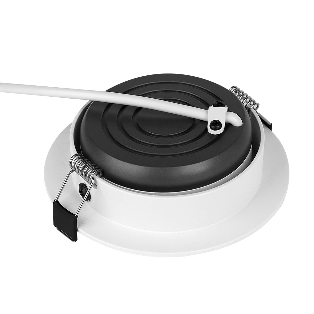 Miboxer LED Downlight 110V 220V Zigbee 3.0 Remote/APP/Voice Control Panel lamp Zigbee 3.0 6W/12W Round Ceiling Light Dual White