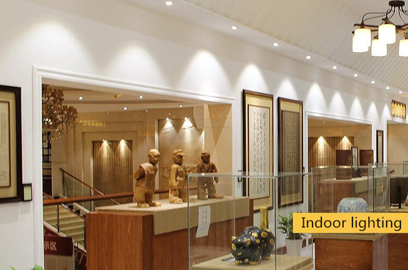 Dimmable High Quality Recessed LED Downlights 7W 9W 12W 15W 18W COB Spot Light AC85-265V Ceiling Lamp Square Panel Light