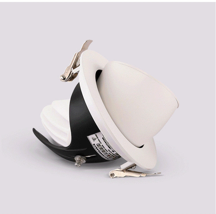 Dimmable Embedded retractable LED COB Ceiling 10W 15W 20W 30W AC85-265V adjustable 360 Degree LED Trunk Downlight Home lighting