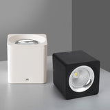 Surface Mounted Ceiling Downlight 10W Square AC85-265V Lamp COB Led Downlights Ceiling Spot Light