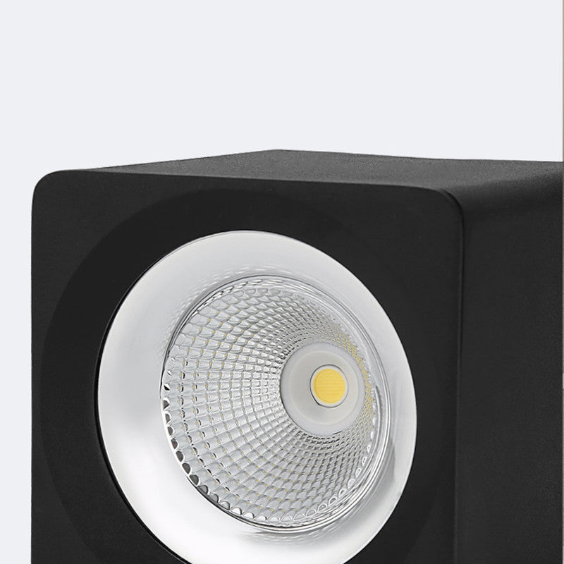 Surface Mounted Ceiling Downlight 10W Square AC85-265V Lamp COB Led Downlights Ceiling Spot Light