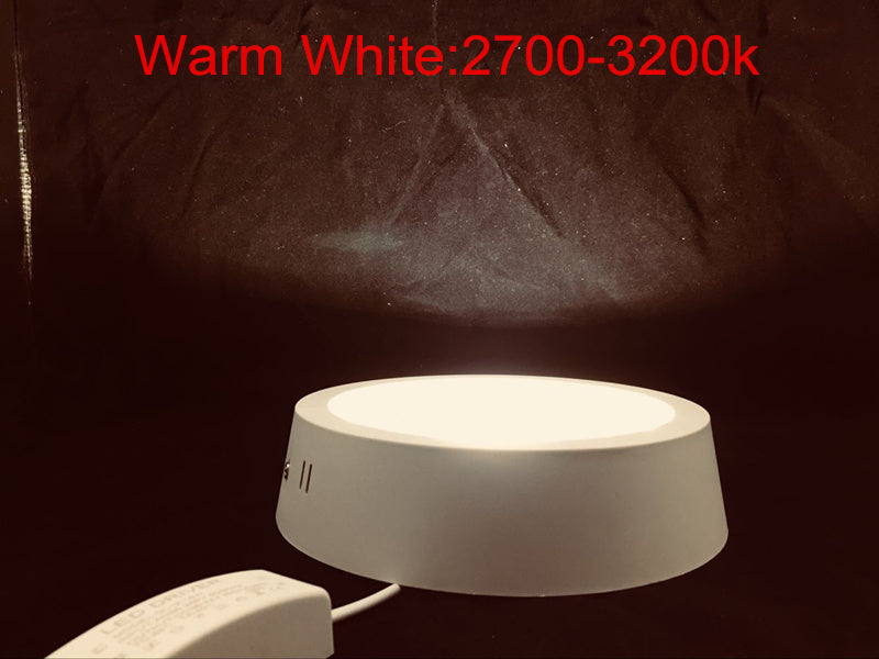 Ceiling led downlight 10W 15W 25W Surface Panel Light AC85-265V Spot Light Indoor Kitchen Lighting Lamp for Home Decor