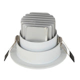 LED COB Downlight 10X 5W/7W/9W/12W White-round Dimmable COB Downlight Light AC85-265V LED Cabinet Light