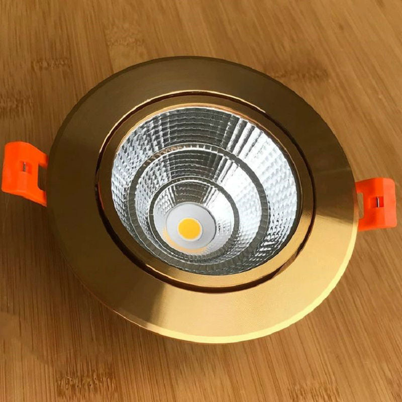 LED COB downlight Dimmable Recessed LED Ceiling Lamp 10w 12w 15w 20w 30w Spot Light White/warm LED lamp