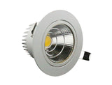LED COB Downlight 10X 5W/7W/9W/12W White-round Dimmable COB Downlight Light AC85-265V LED Cabinet Light