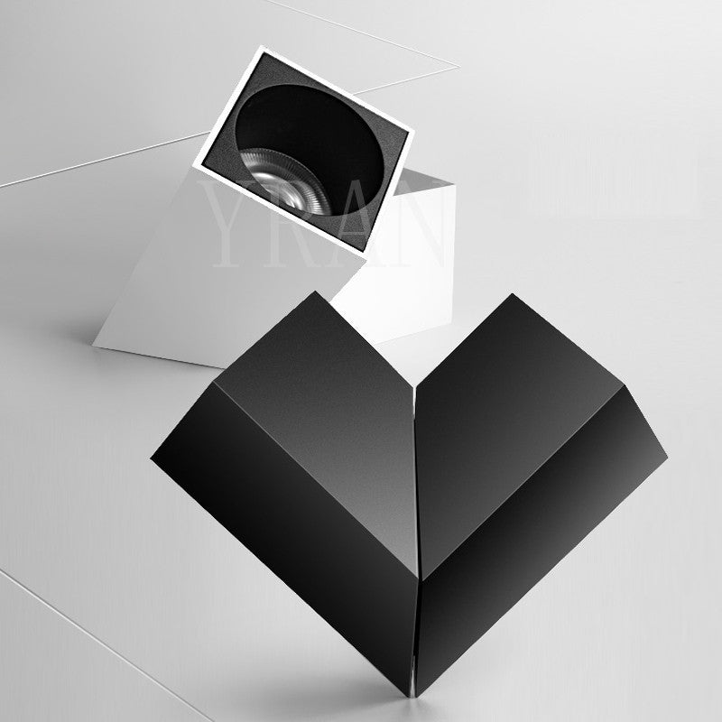 LED Downlight 7W 12W 15W Surface Mounted AC85-265V Adjustable Black/White Rotatable LED Lamp LED Ceiling Light