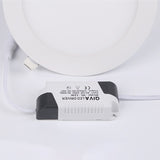 LED Ultra Thin Downlight Lamp 3W 6W 9W 12W 18W Led Ceiling Recessed Grid Downlight Slim Round Panel Light Cold White Light