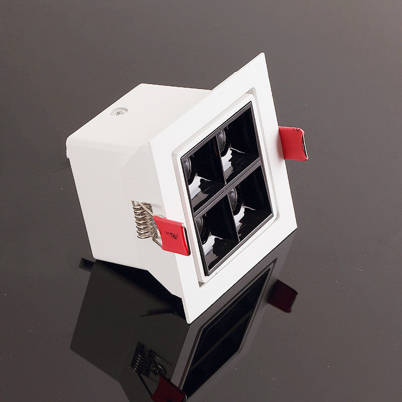 LED Spot Light Lights Recessed LED Ceiling Lamp Downlight 12W Nordic Design Square Decoration AC220V Bedroom Living Room Hotel