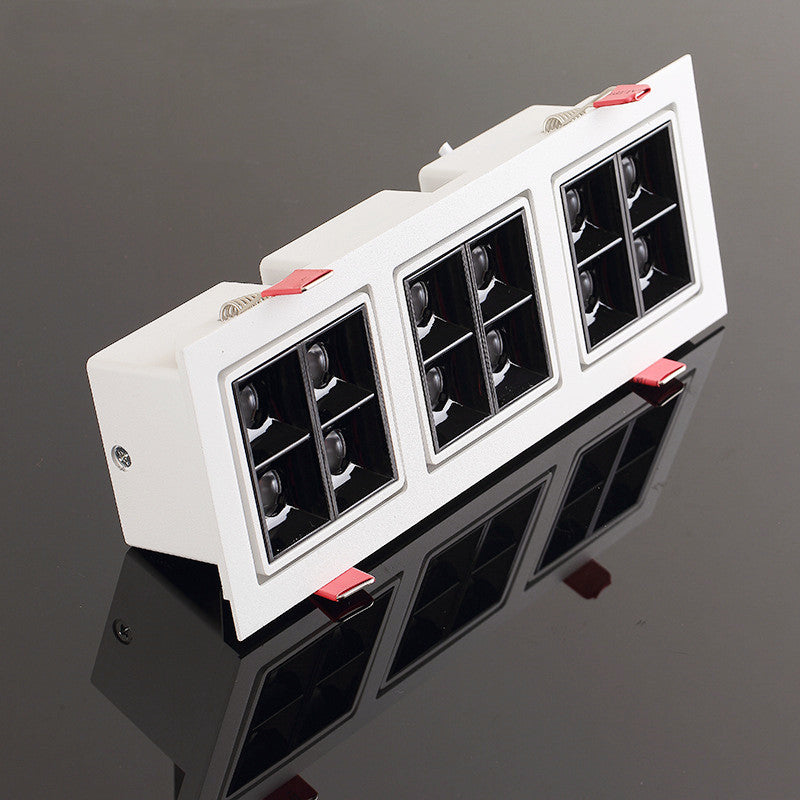 LED Spot Light Lights Recessed LED Ceiling Lamp Downlight 12W Nordic Design Square Decoration AC220V Bedroom Living Room Hotel