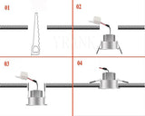 LED Downlight Ceiling Spotlights Living Lamp Nordic AC90-260v Lighting For Living Room Kitchen Spot Light Adjustable