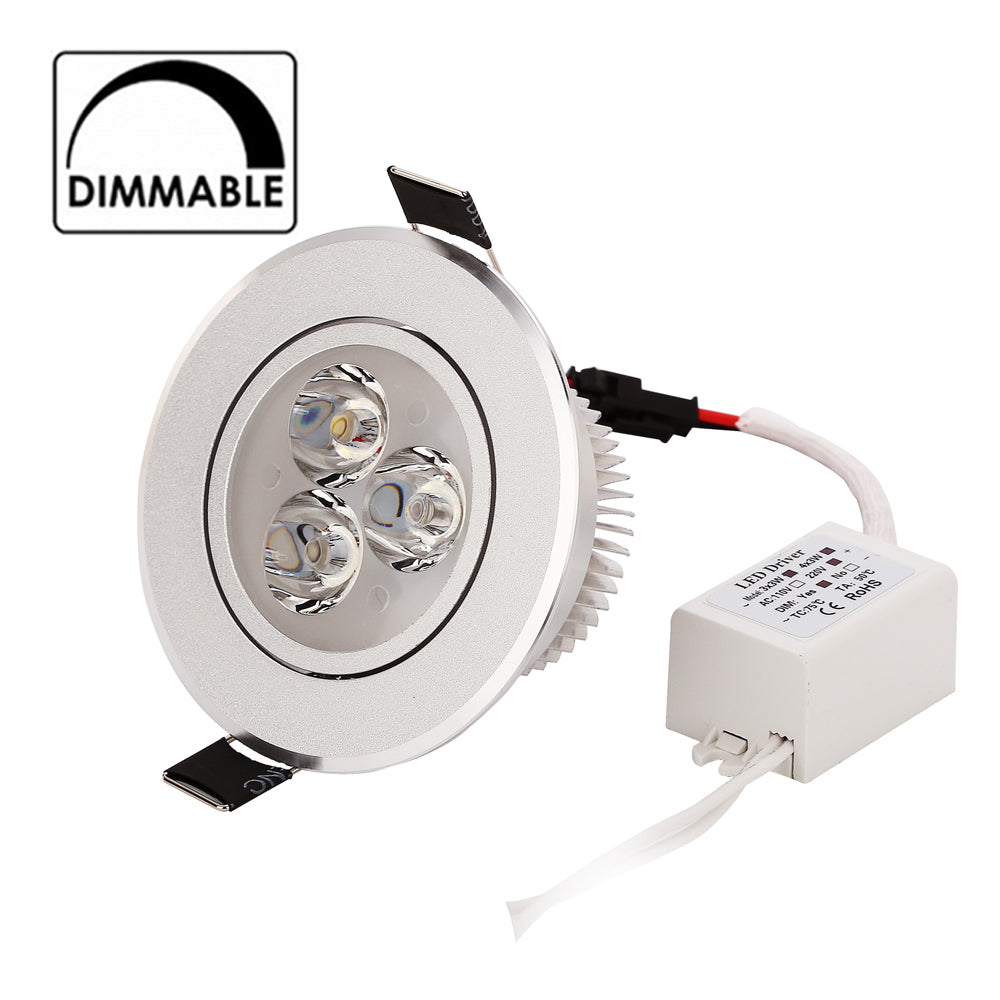 LED downlight items spotlight cabinet light adjustable Dimmable 4pcs/lot 3W 4W 5W 2 years warranty home decoration