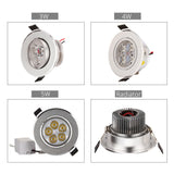 LED downlight items spotlight cabinet light adjustable Dimmable 4pcs/lot 3W 4W 5W 2 years warranty home decoration