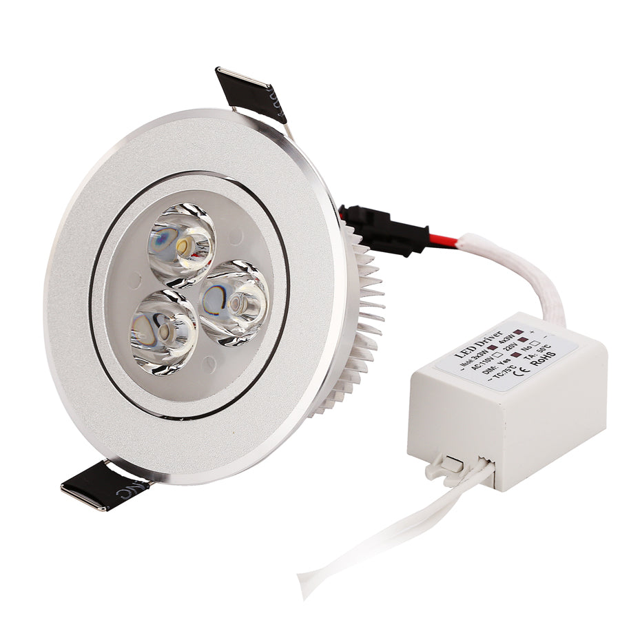 LED downlight items spotlight cabinet light adjustable Dimmable 4pcs/lot 3W 4W 5W 2 years warranty home decoration