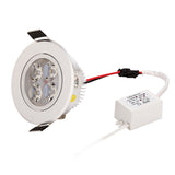 LED downlight items spotlight cabinet light adjustable Dimmable 4pcs/lot 3W 4W 5W 2 years warranty home decoration
