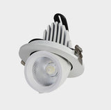 Retractable Rotating Dimmable Embedded COB LED Downlights 10W 15W 20W 30W AC85-265V LED Ceiling Spot Lights Indoor Lighting