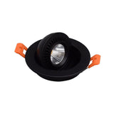 Round 360 Angle Adjustable LED COB Recessed Downlight Black/White 5W 7W 10W 12W 15W 18W LED Ceiling Spot Light Pic Background